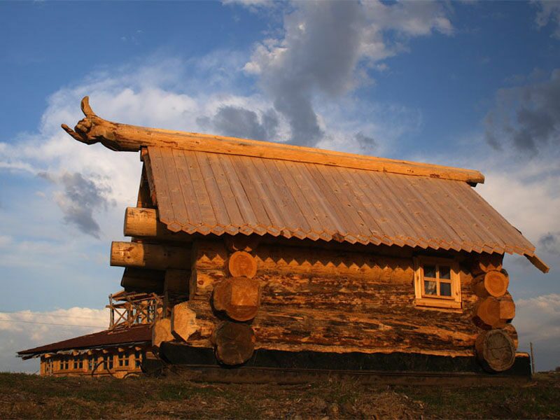 Строительство бани фото